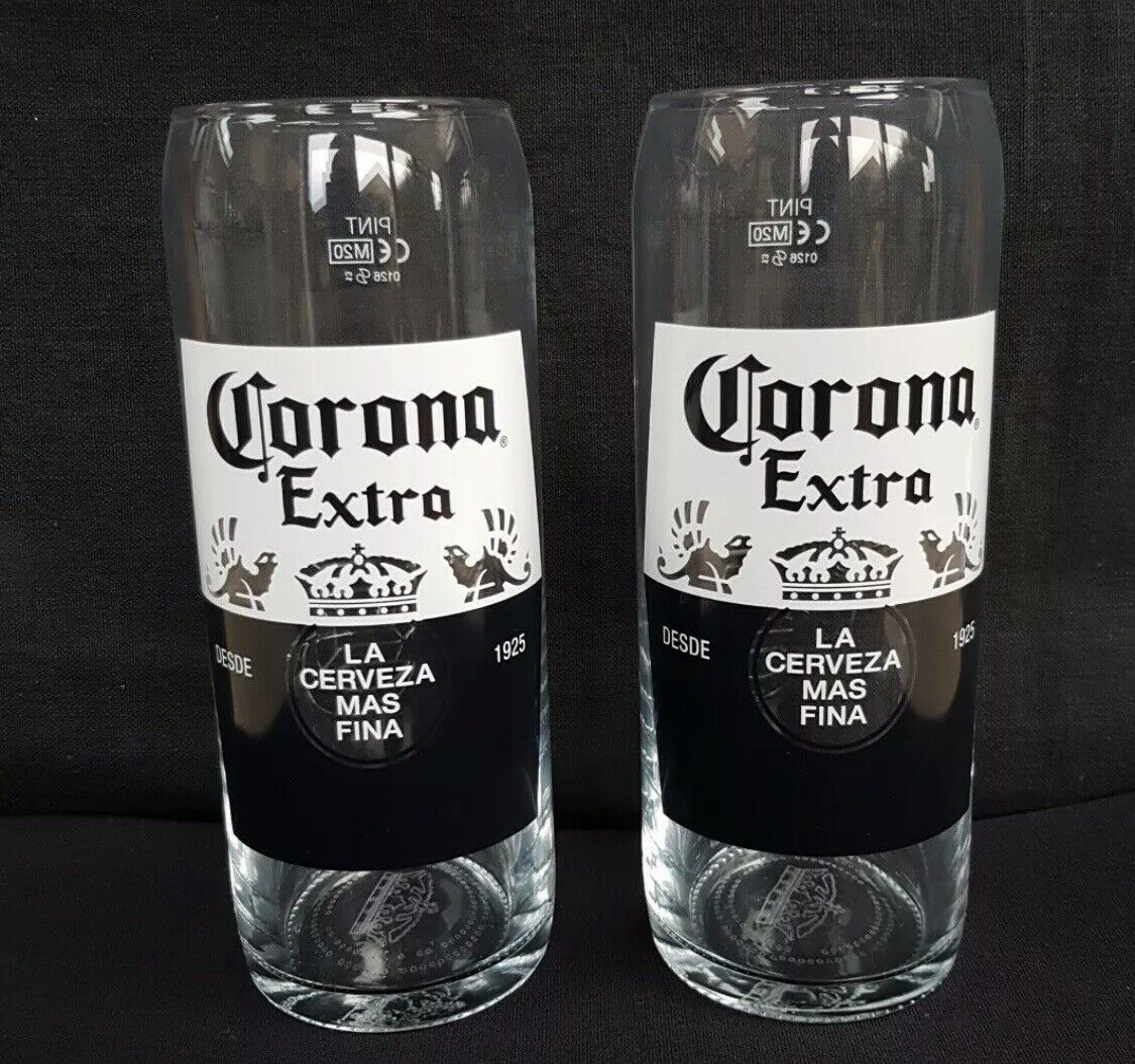 corona pint glass