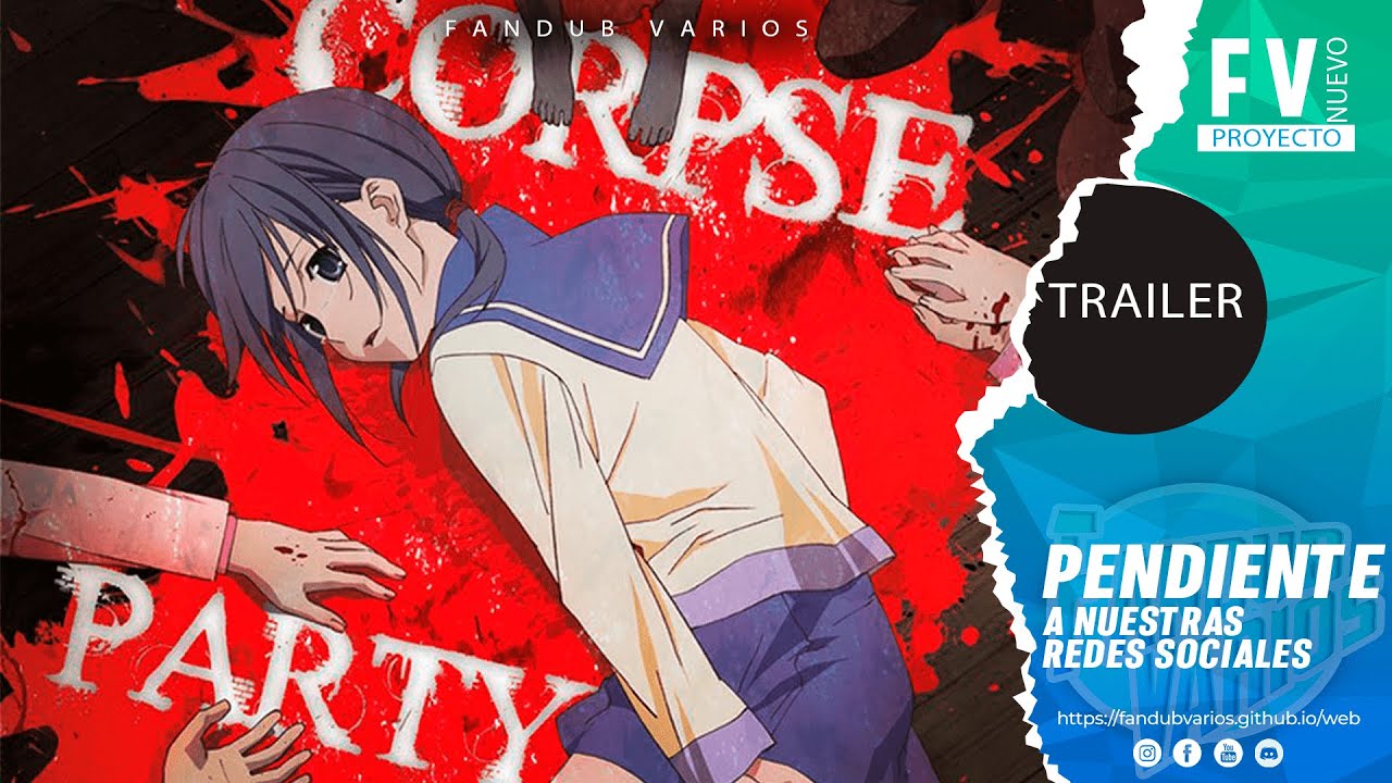 corpse party trailer sub español