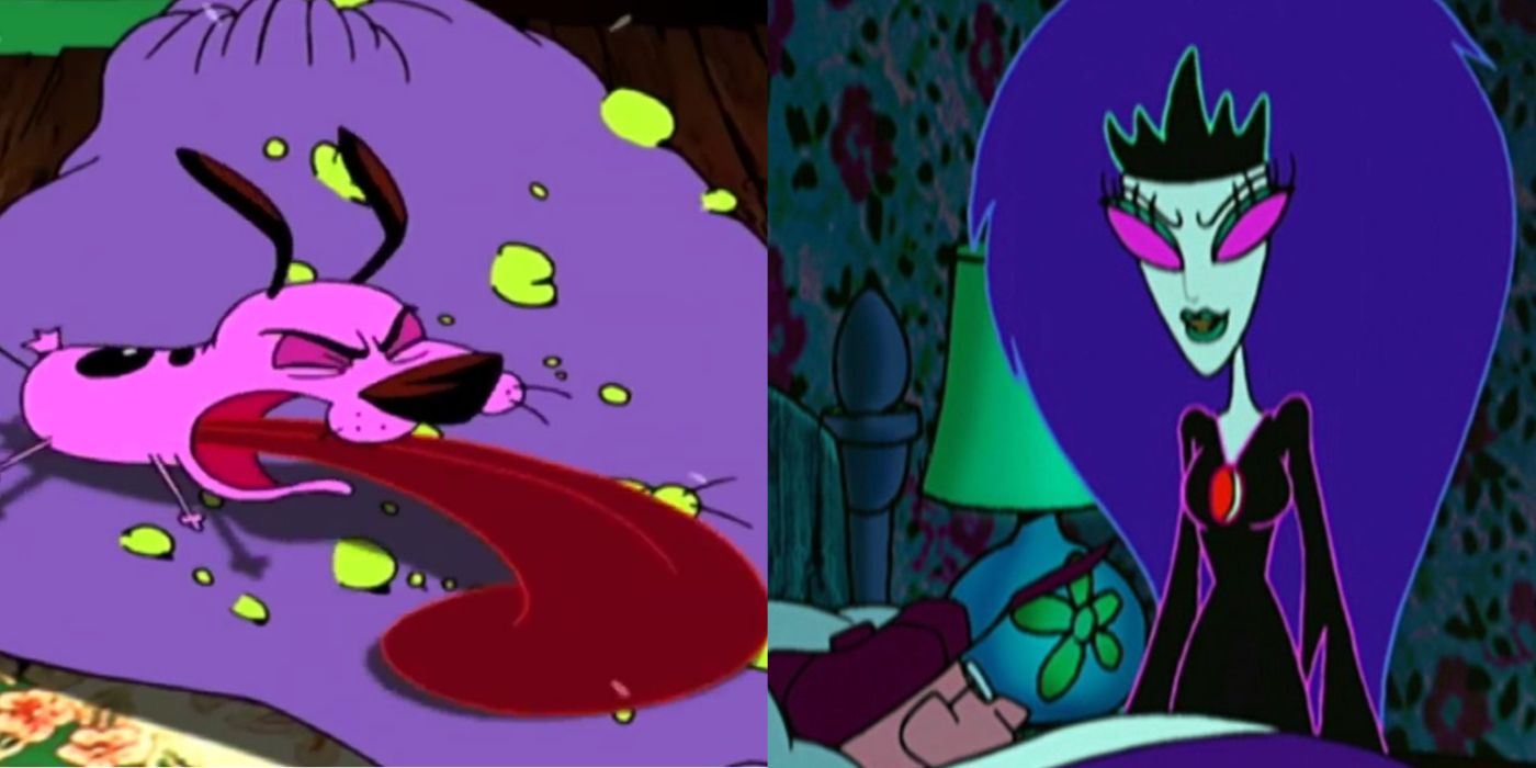 courage cowardly dog villains