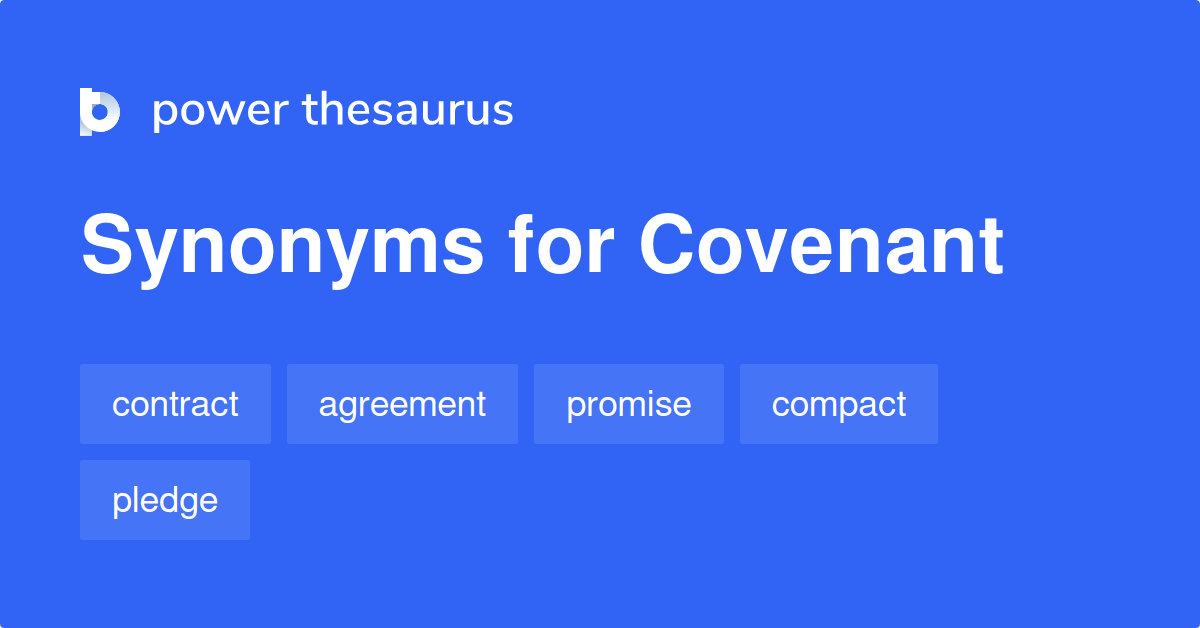 covenant thesaurus