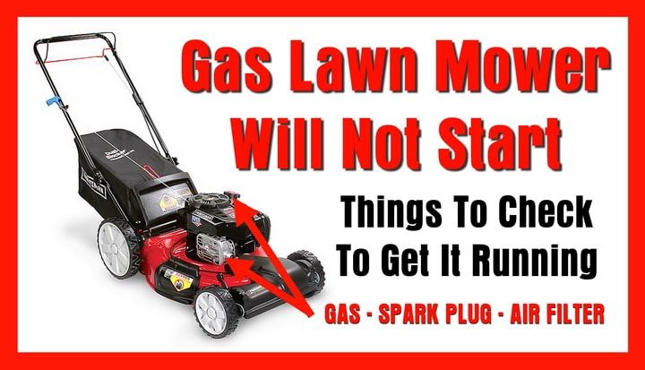 craftsman mower not starting