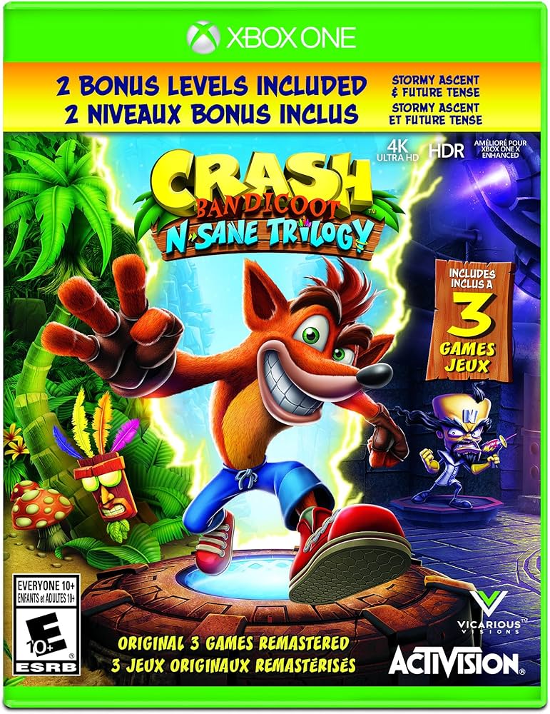 crash bandicoot remastered xbox one