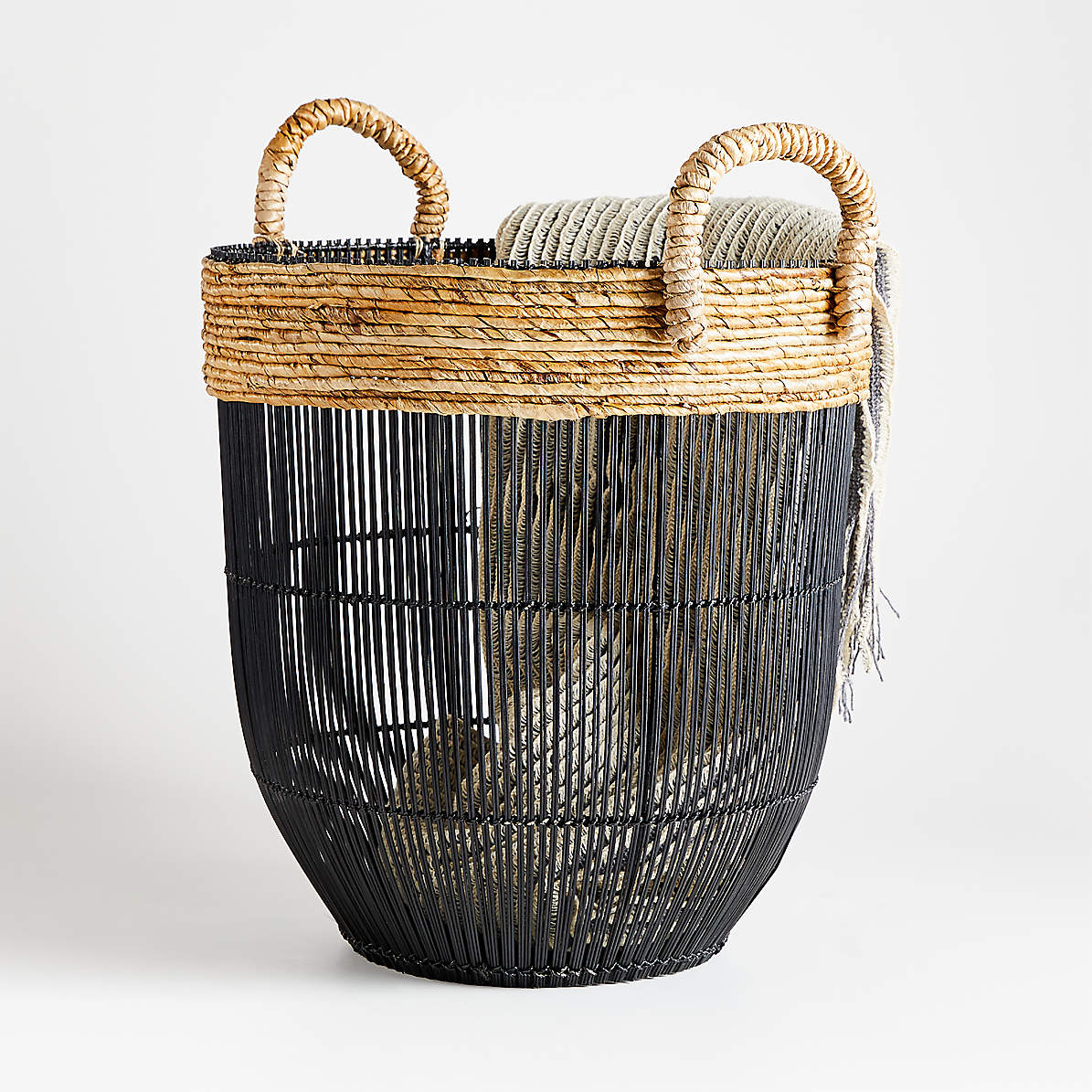 crate and barrel baskets