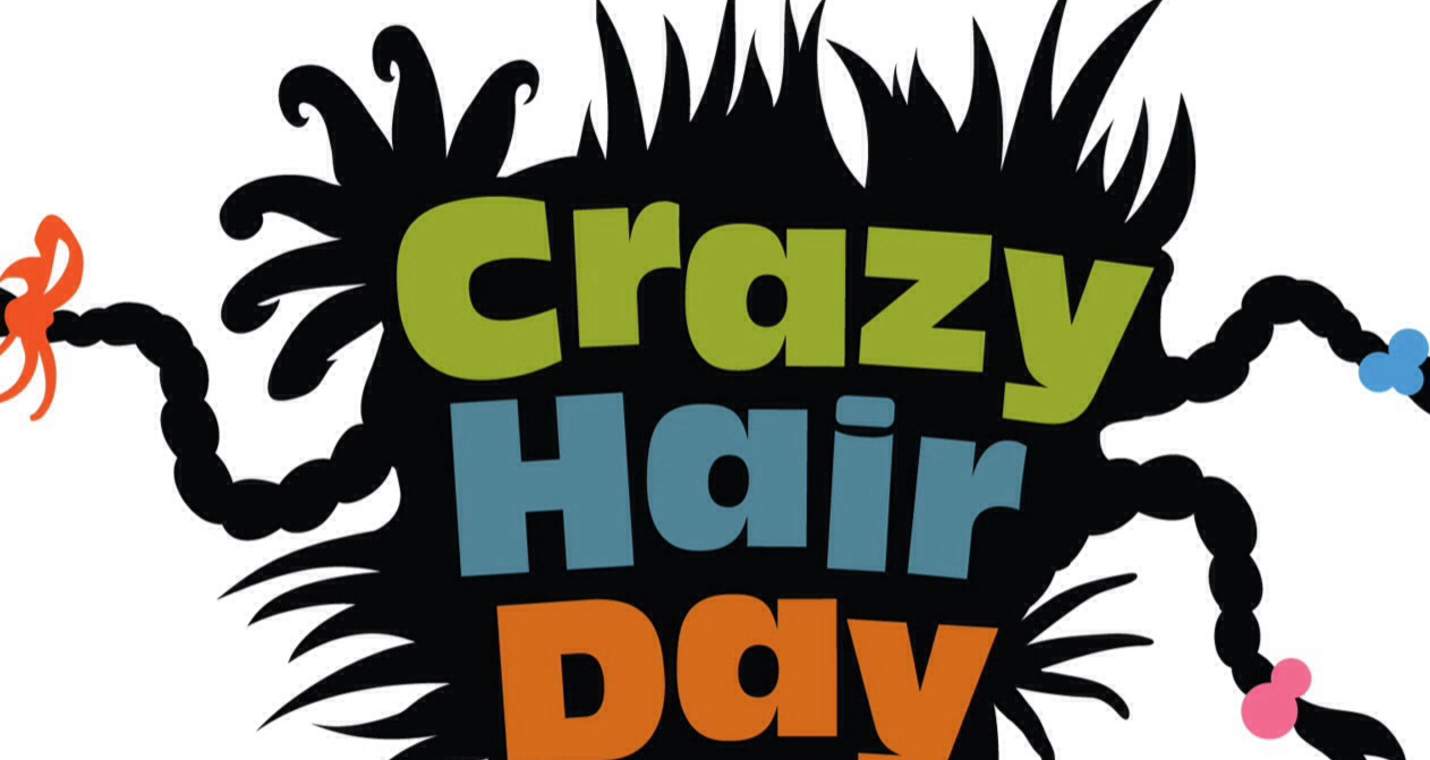 crazy hair day clip art