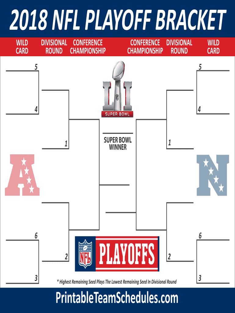 create a nfl playoff bracket