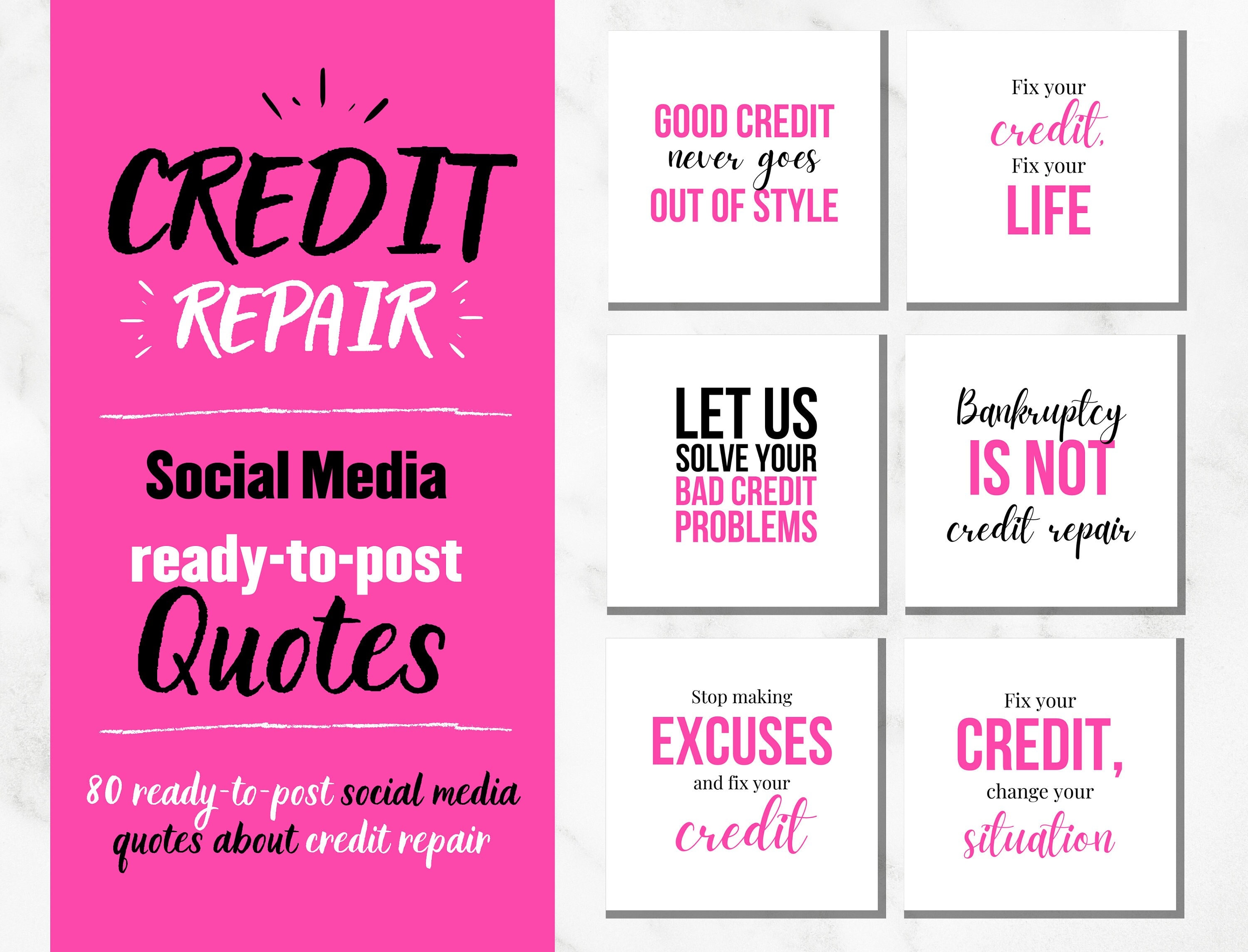 credit repair slogans