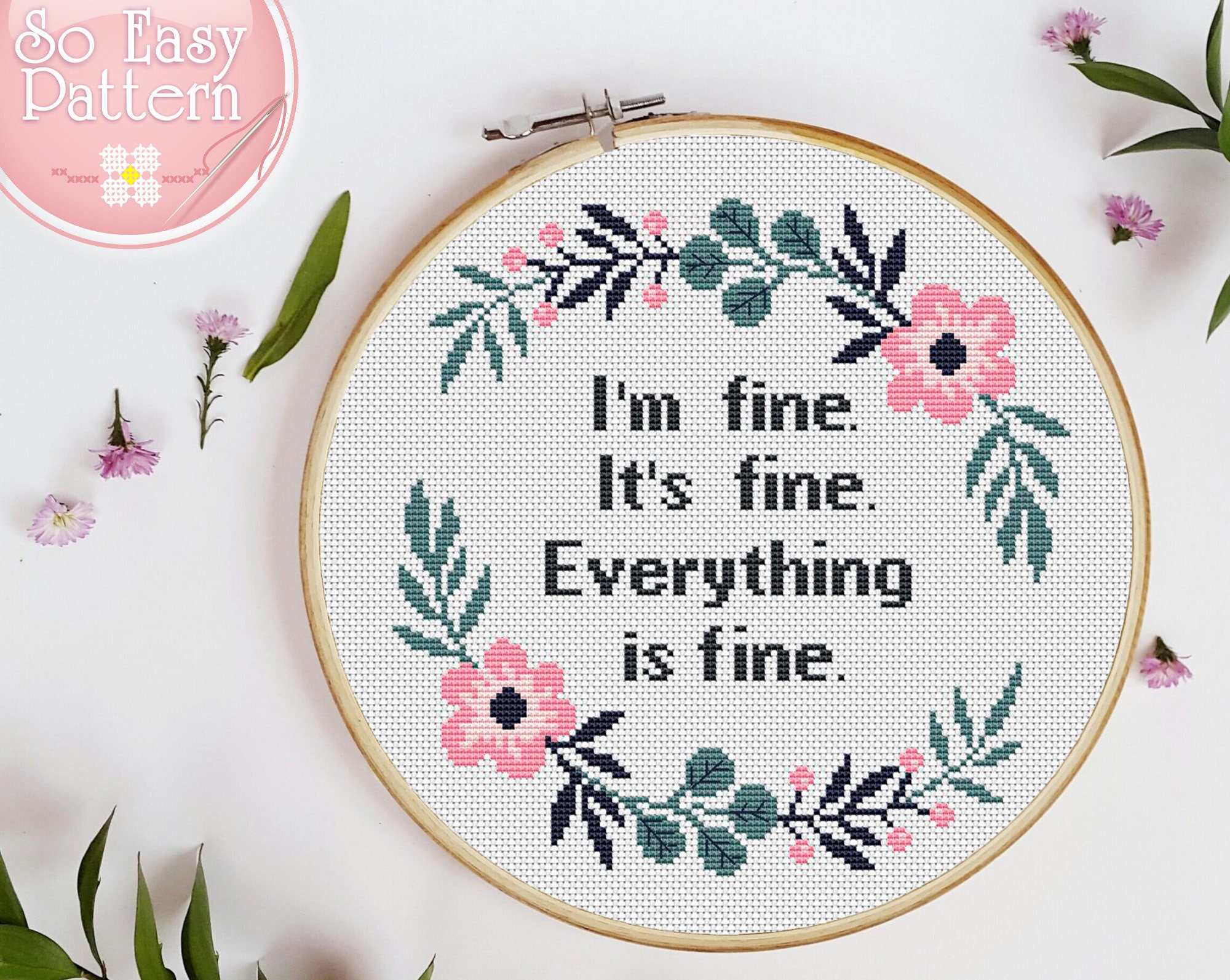 cross stitch sayings