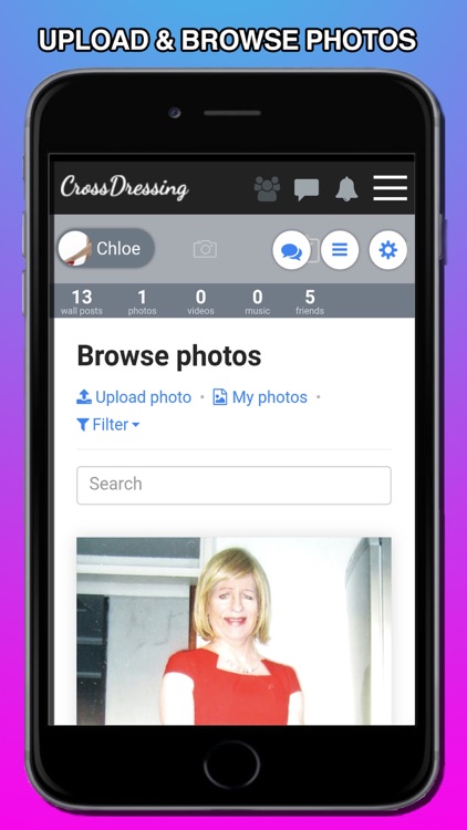 crossdresser social network