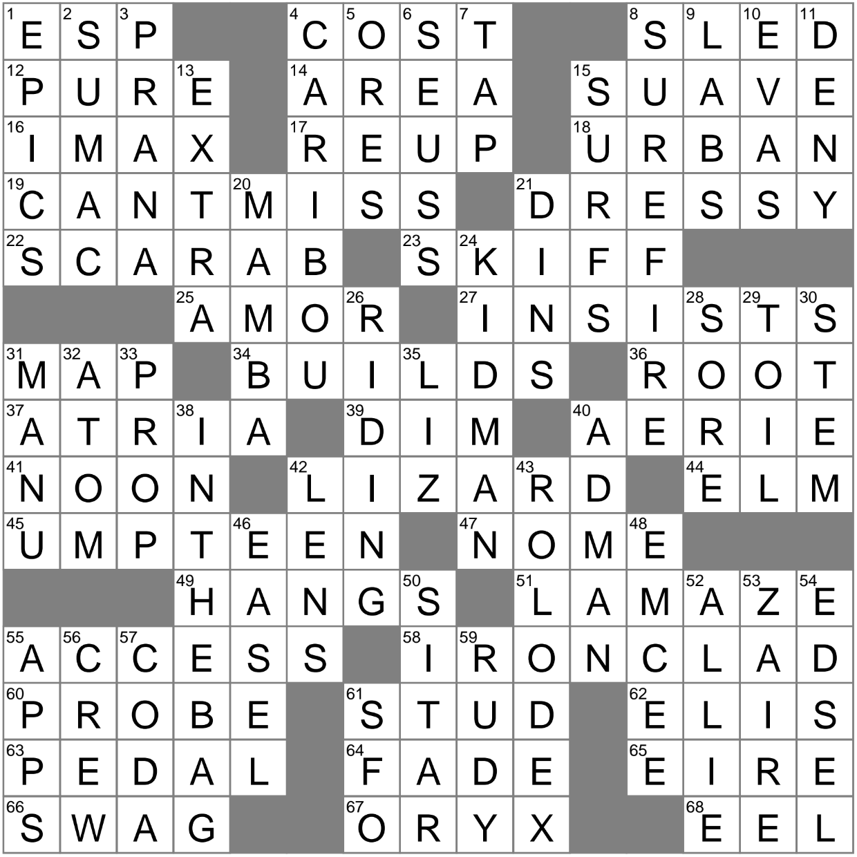 crossword clue precious metal