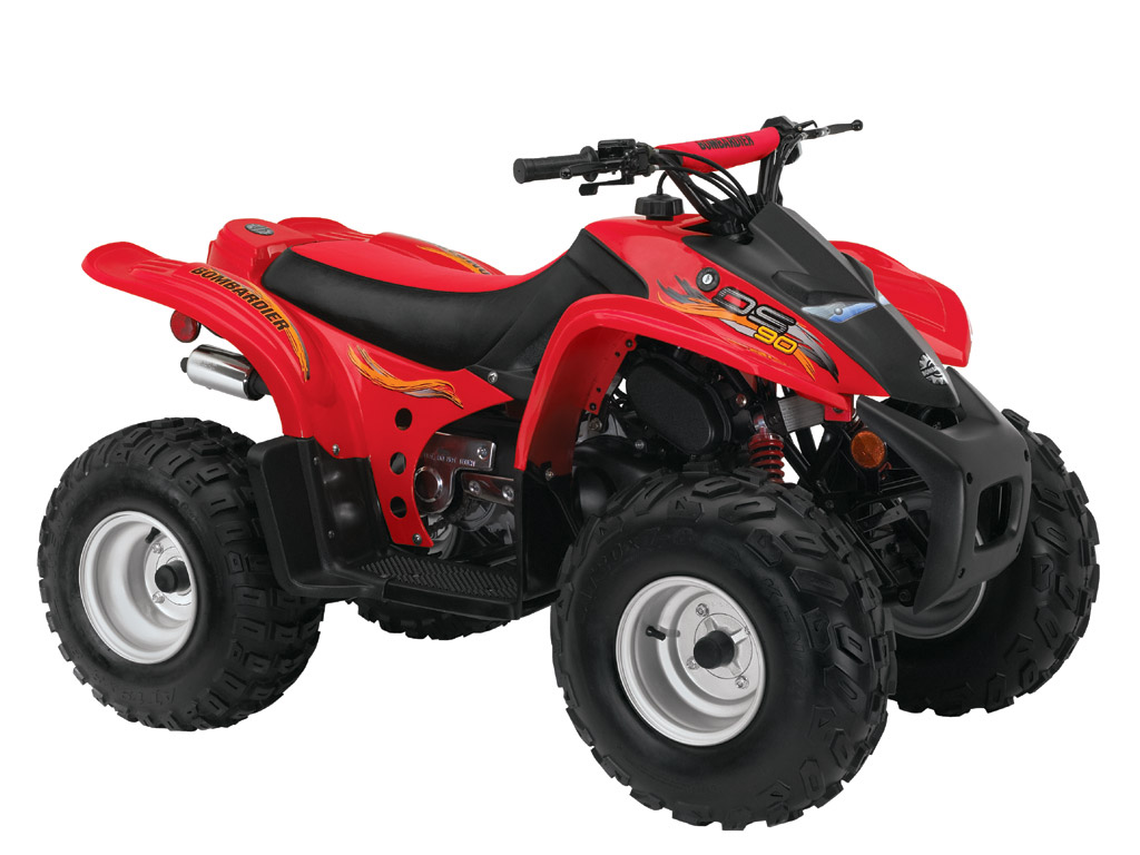 cuatrimoto can am ds 90