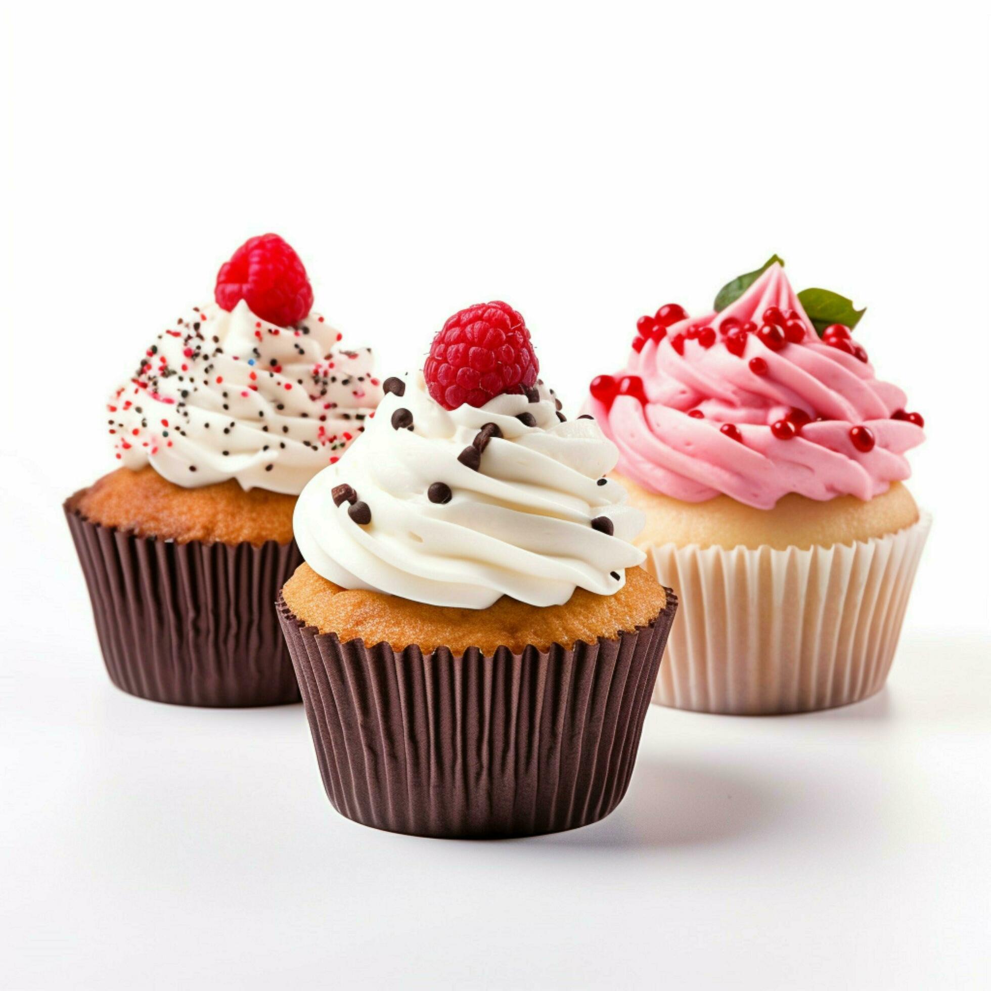 cupcake white background