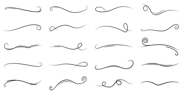 curly line divider