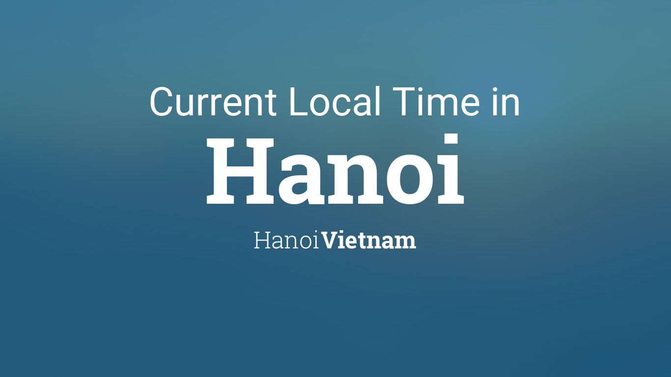 current hanoi time