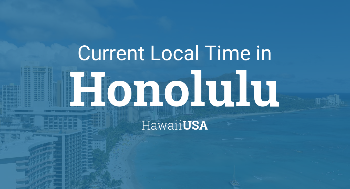 current time honolulu