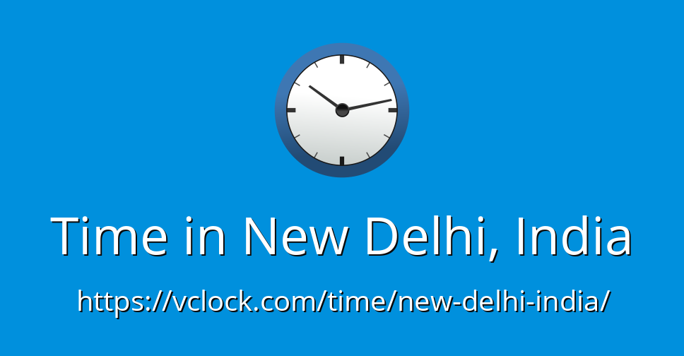 current time in delhi