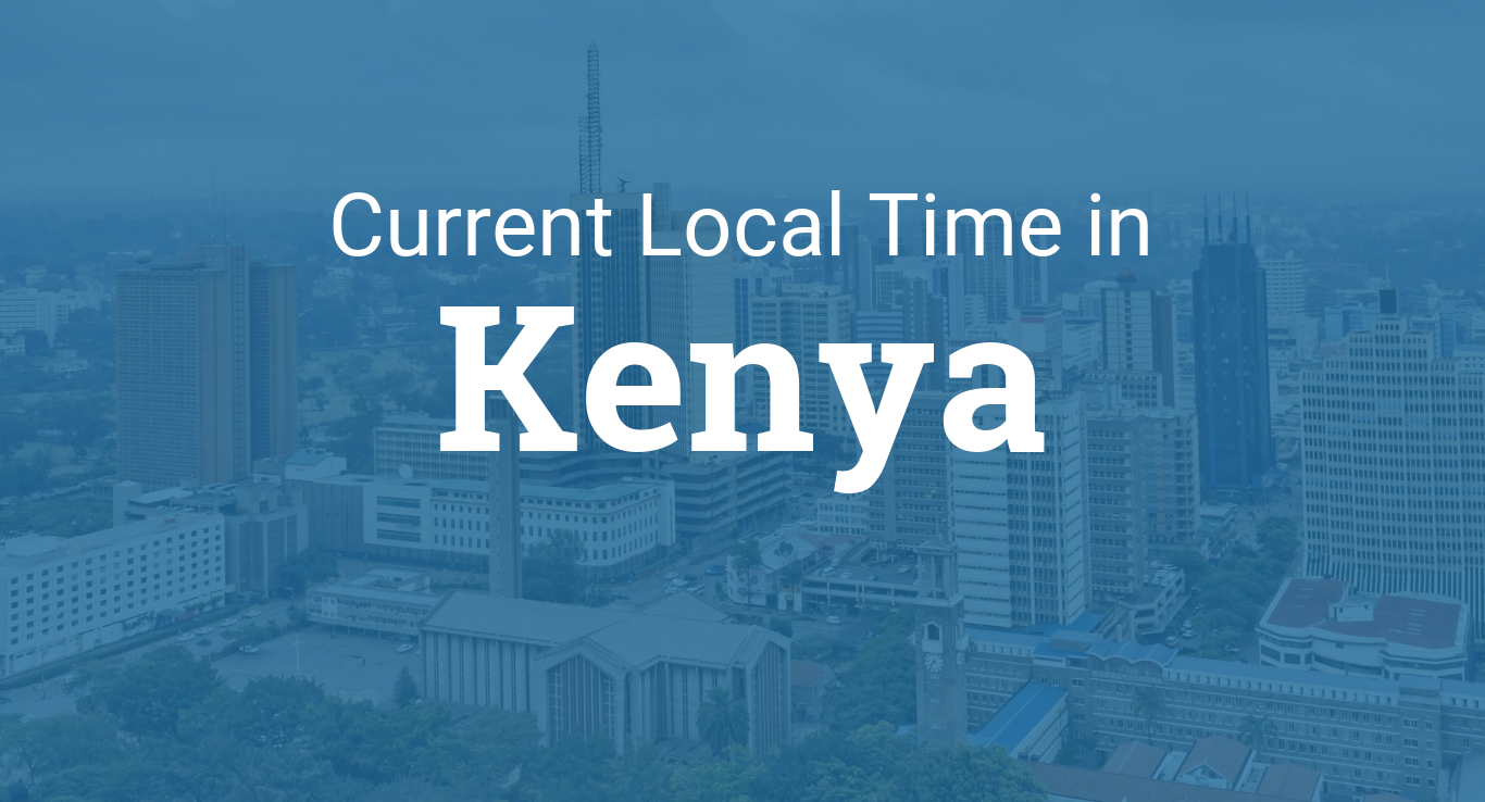 current time in nairobi kenya