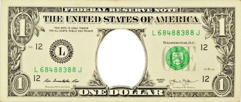 custom dollar bill template