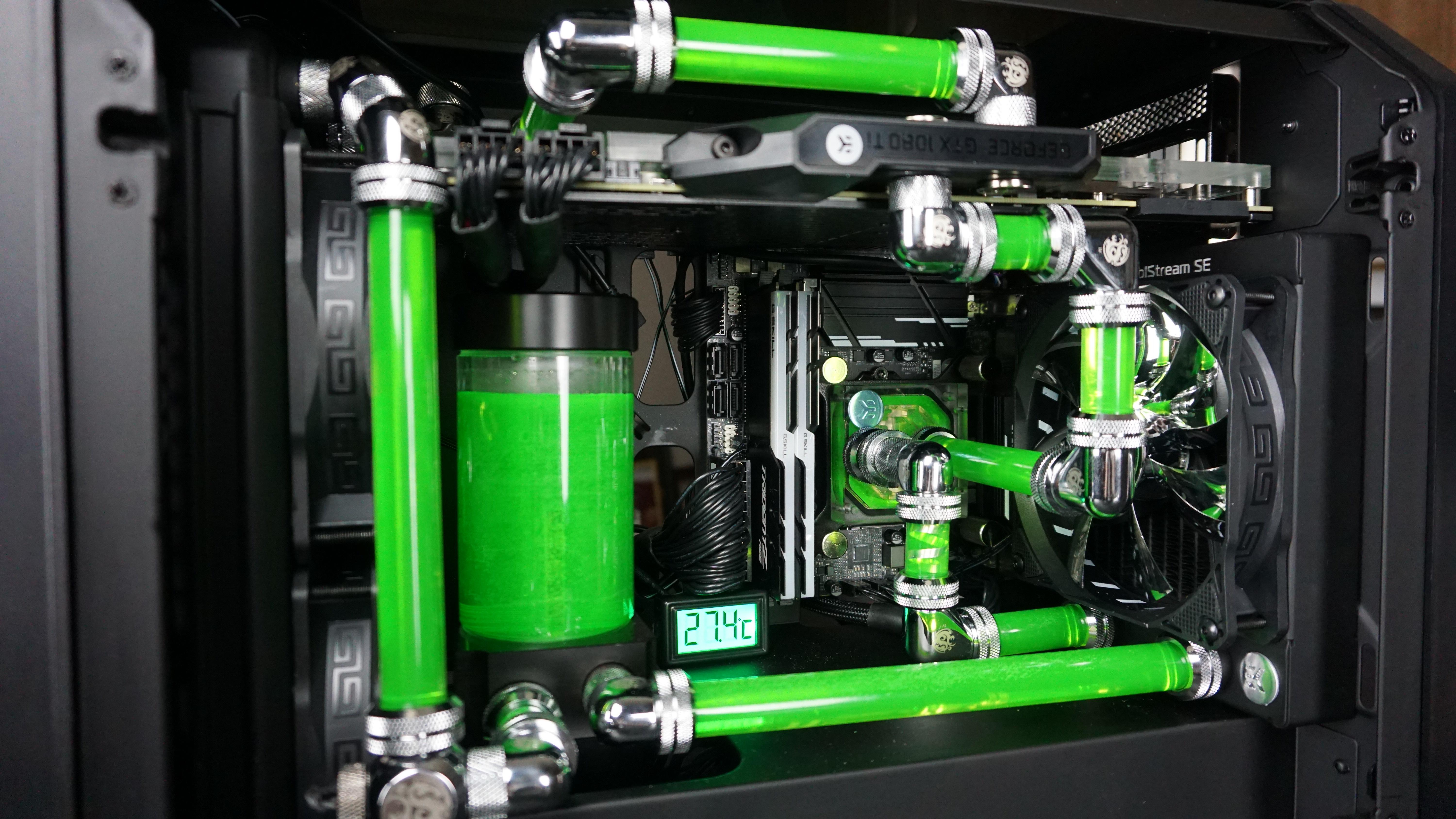 custom water cooling loop