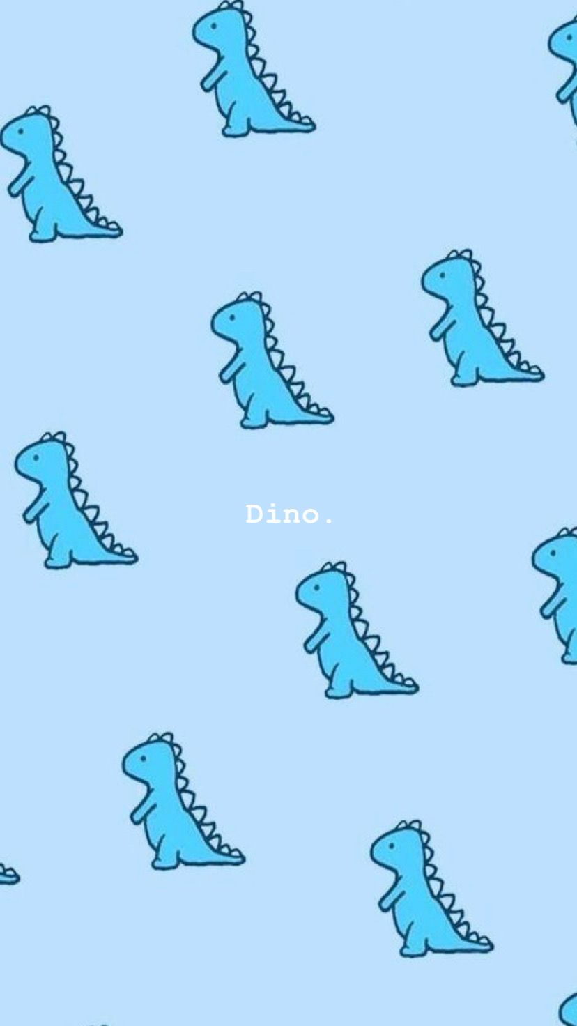 cute dino wallpaper