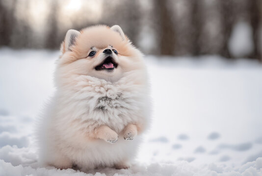 cute pomeranian