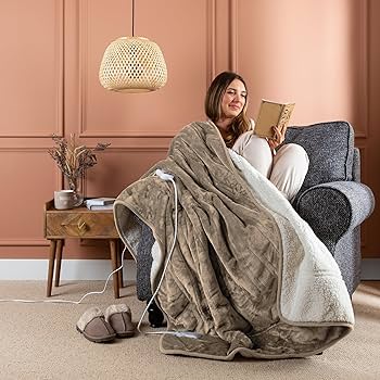 large electric throw blanket