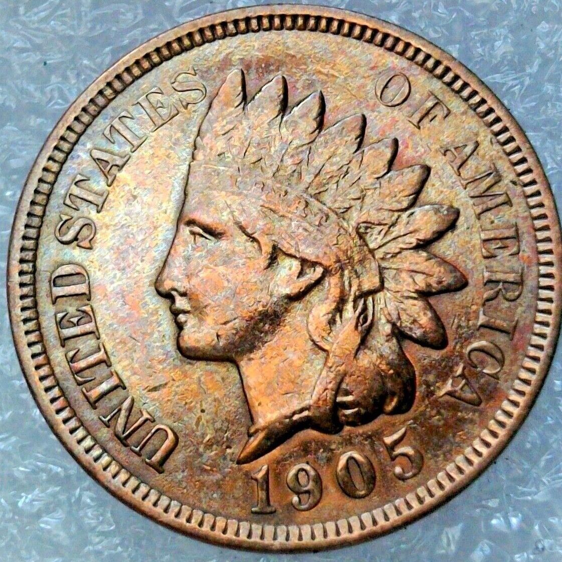 value of 1905 indian head penny