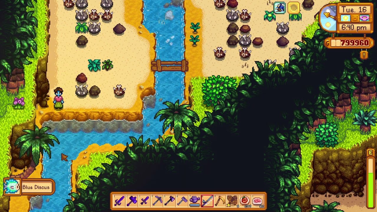 blue discus stardew