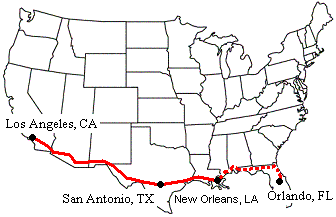 amtrak new orleans to los angeles