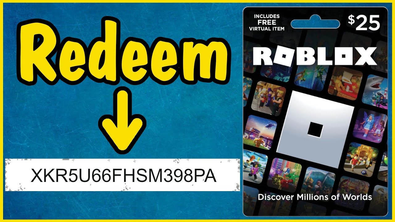 roblox redeem gift card