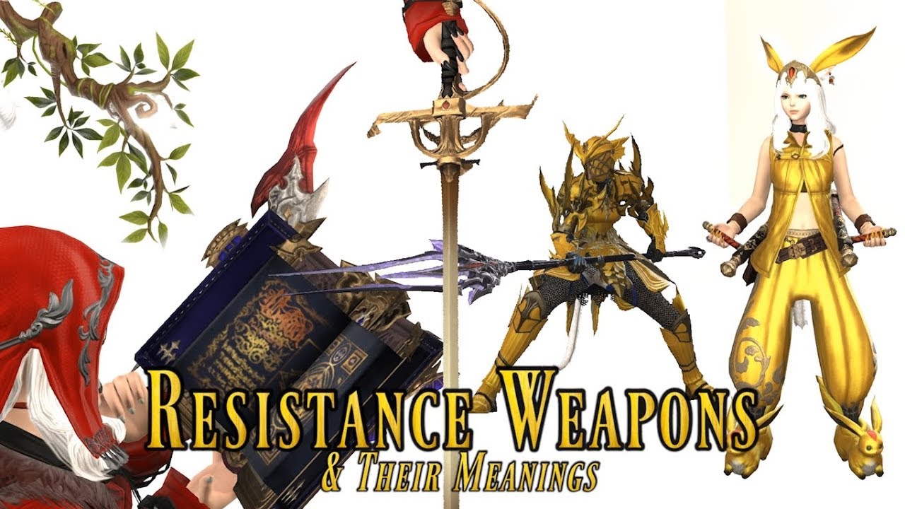 resistance weapons ffxiv