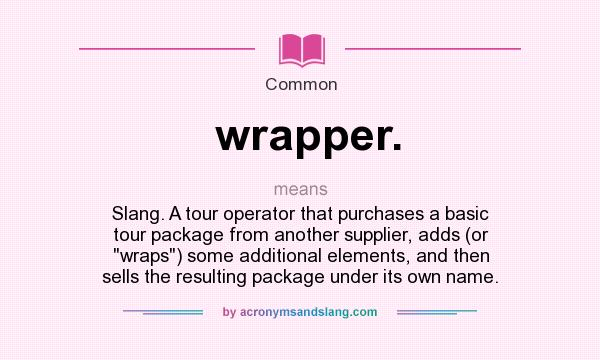 wrappers meaning in telugu