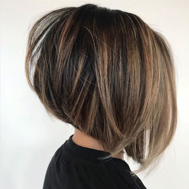 thick hair shoulder length long bob haircut