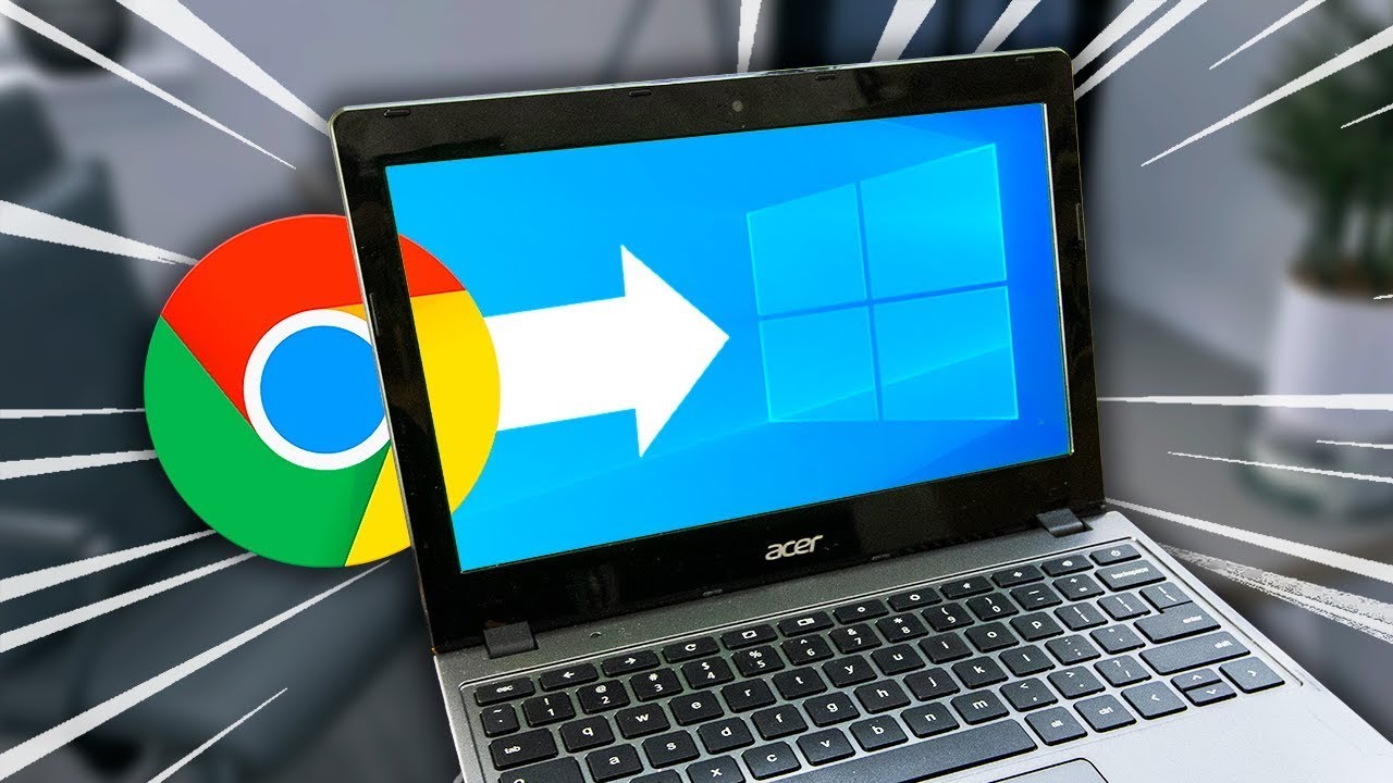 how to install windows chromebook