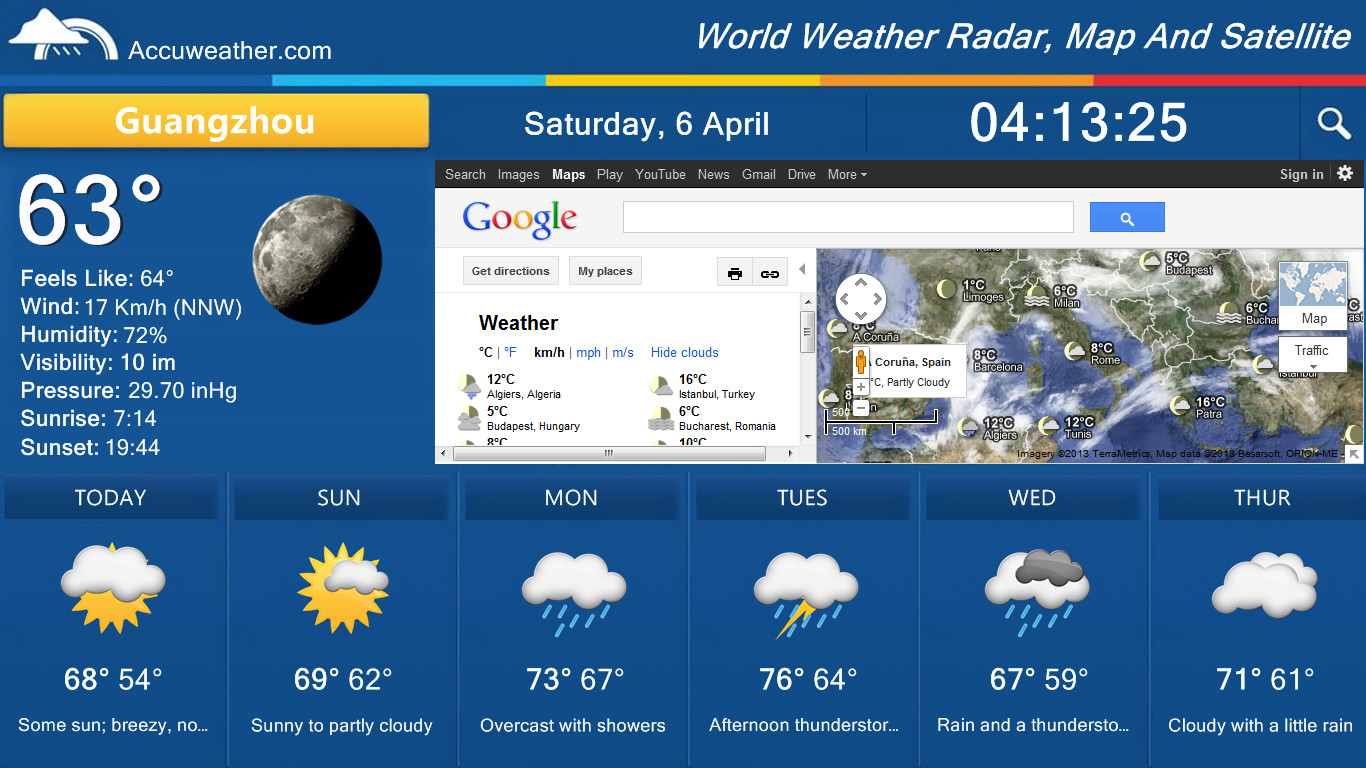 accuweather la coruña