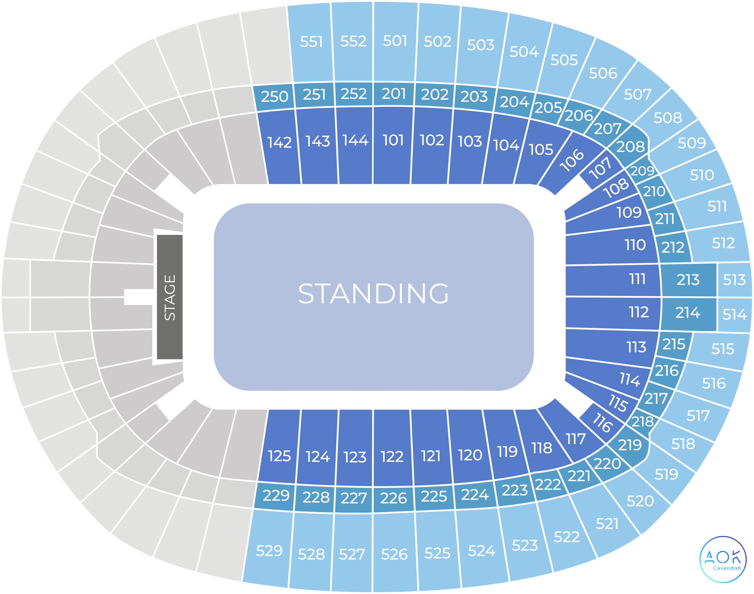 wembley stadium taylor swift seating plan