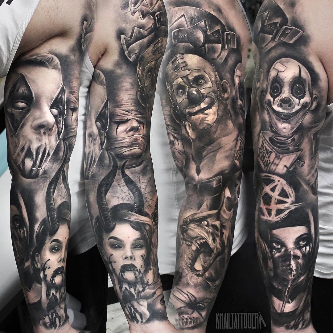 tattoo sleeve horror