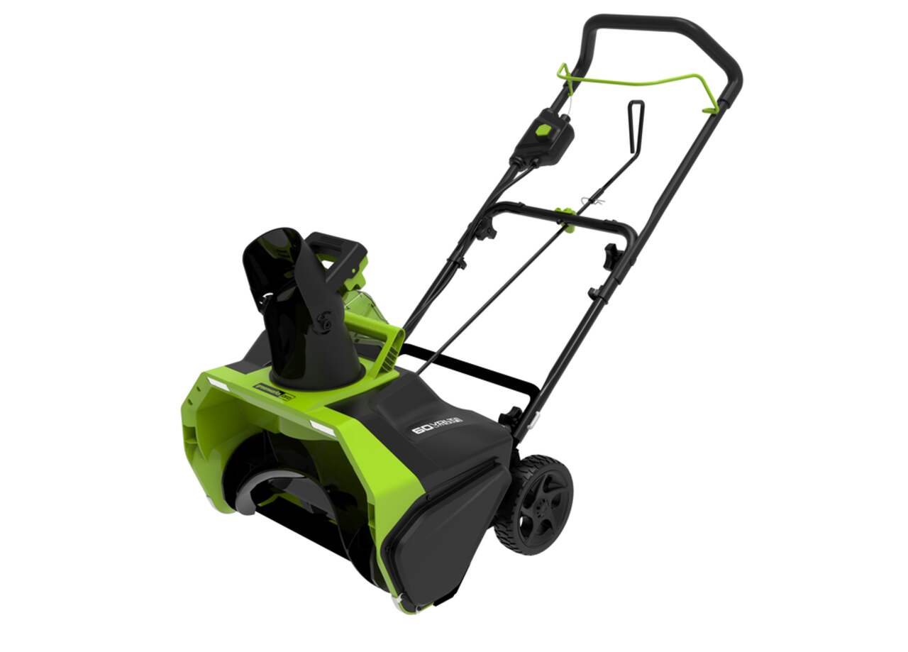 greenworks cordless snow blower