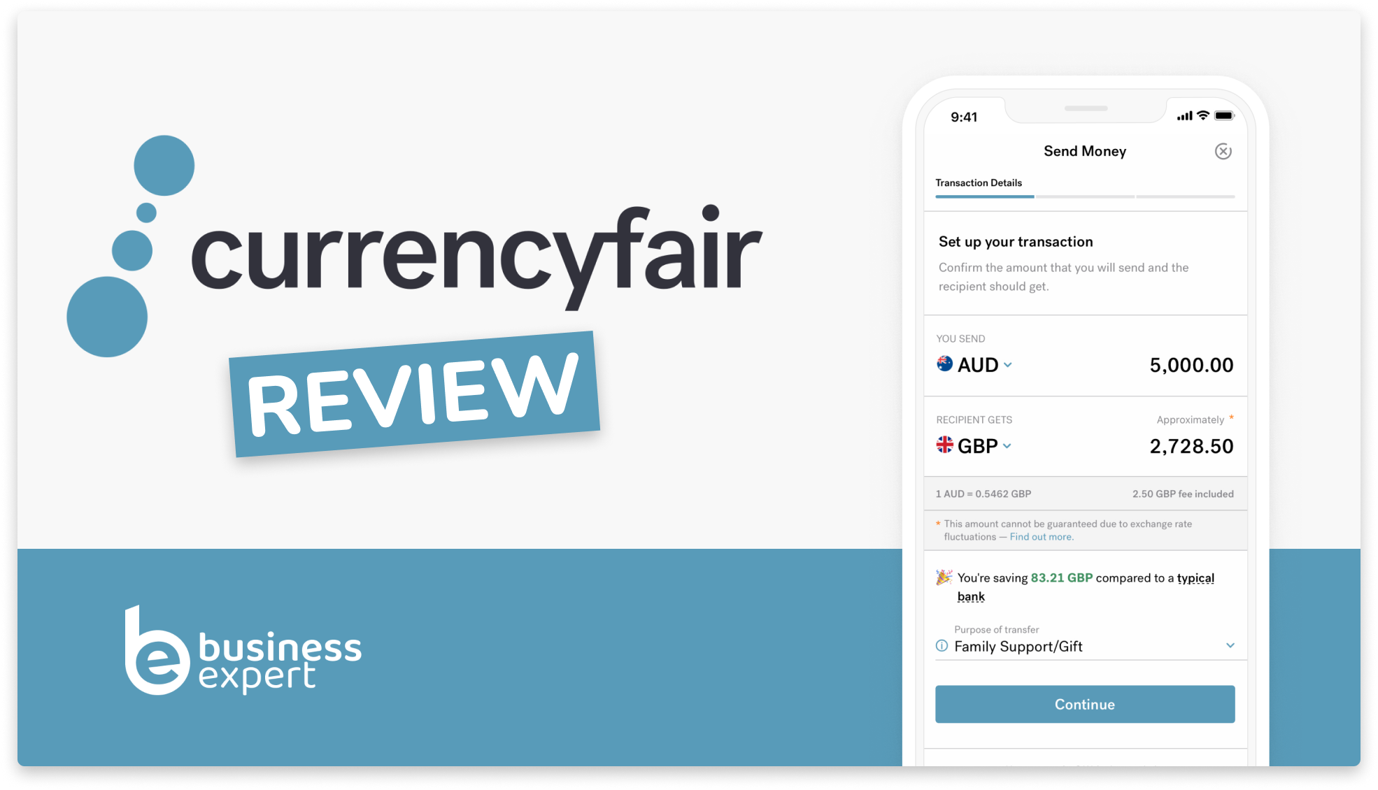 currencyfair exchange rate