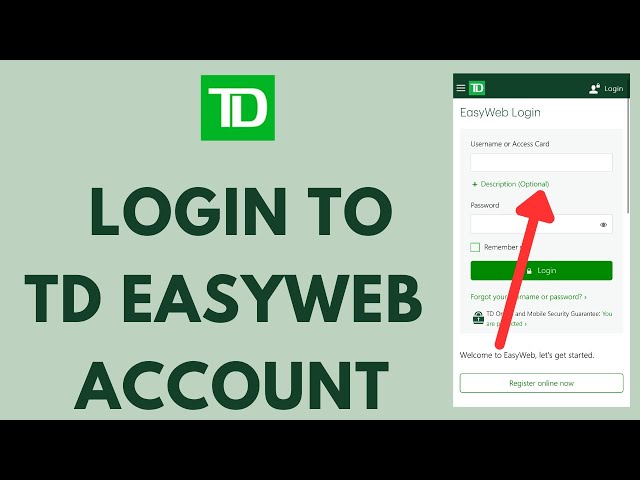 td canada trust easyweb login