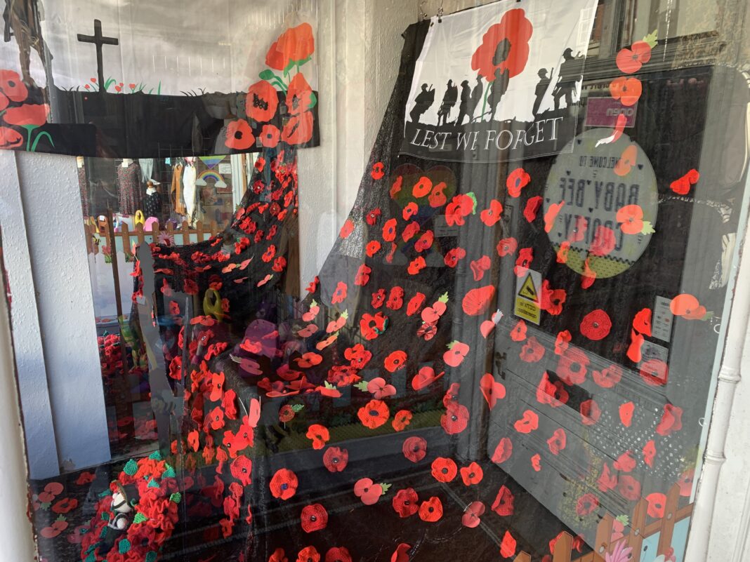 poppy window display ideas