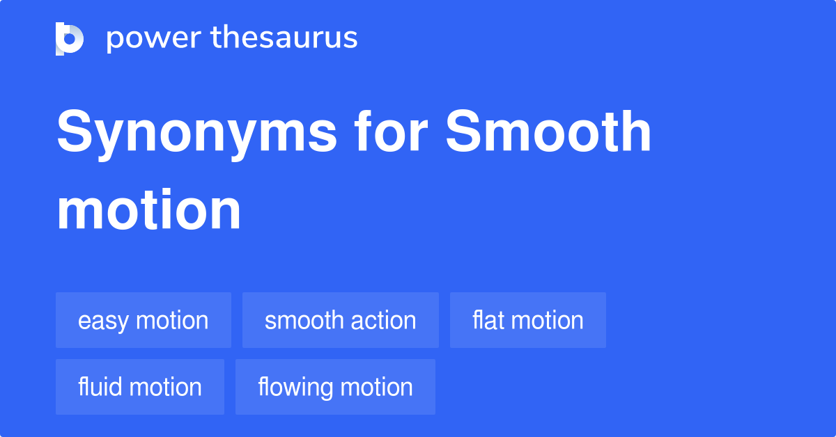 smoothed synonym