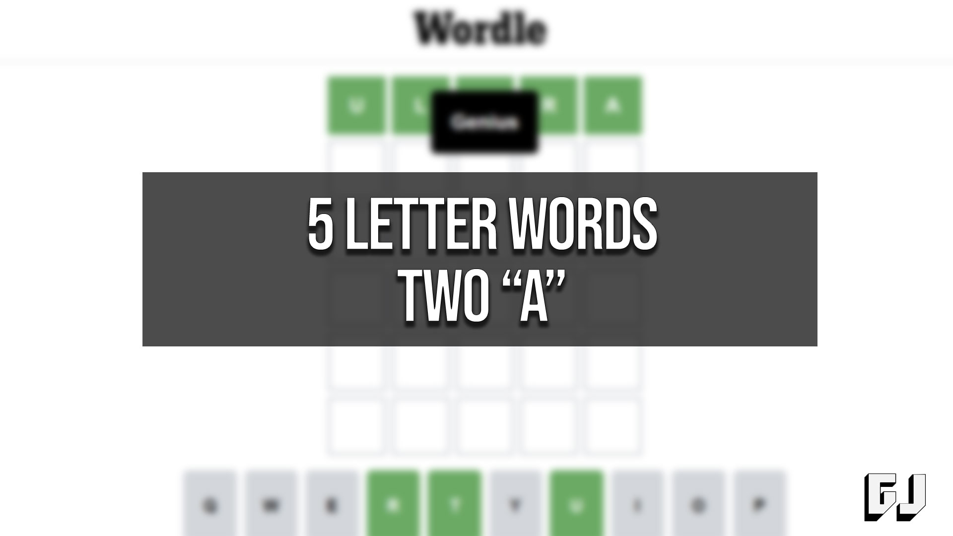 5 letter words with two as