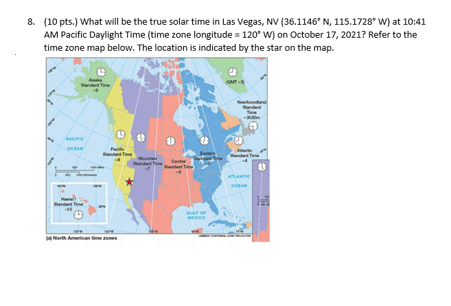 time zone of vegas