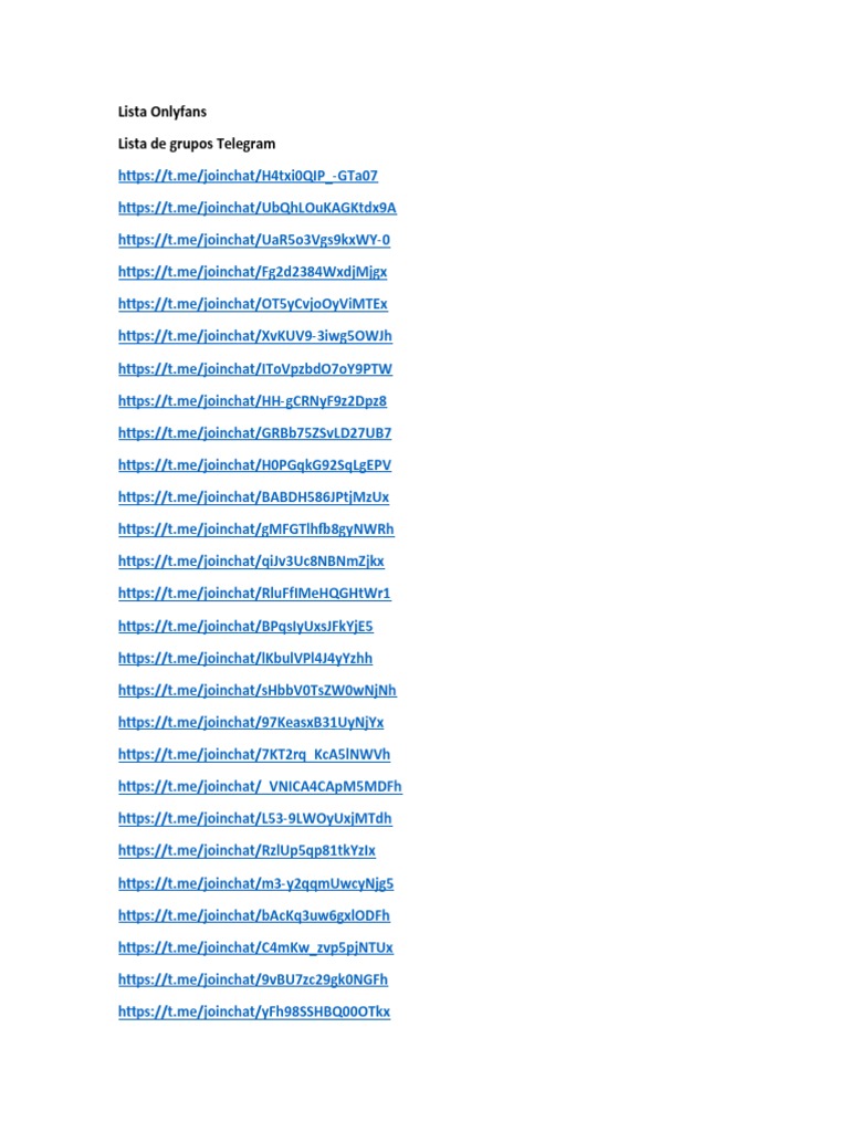 grupos de only fans telegram