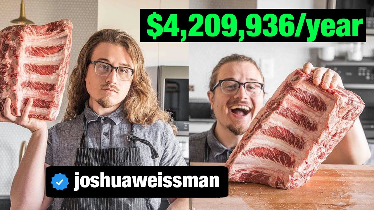 joshua weissman net worth