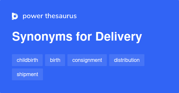 deliver thesaurus