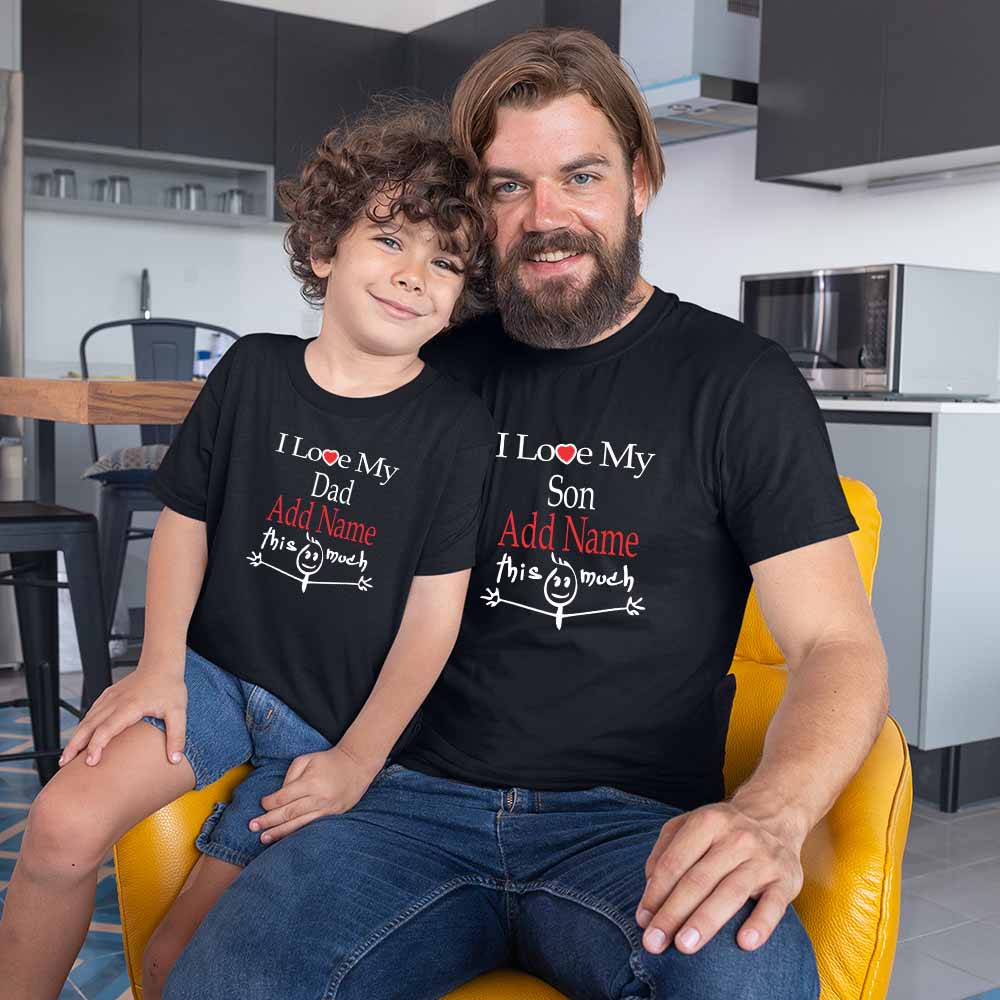 dad and son t shirts