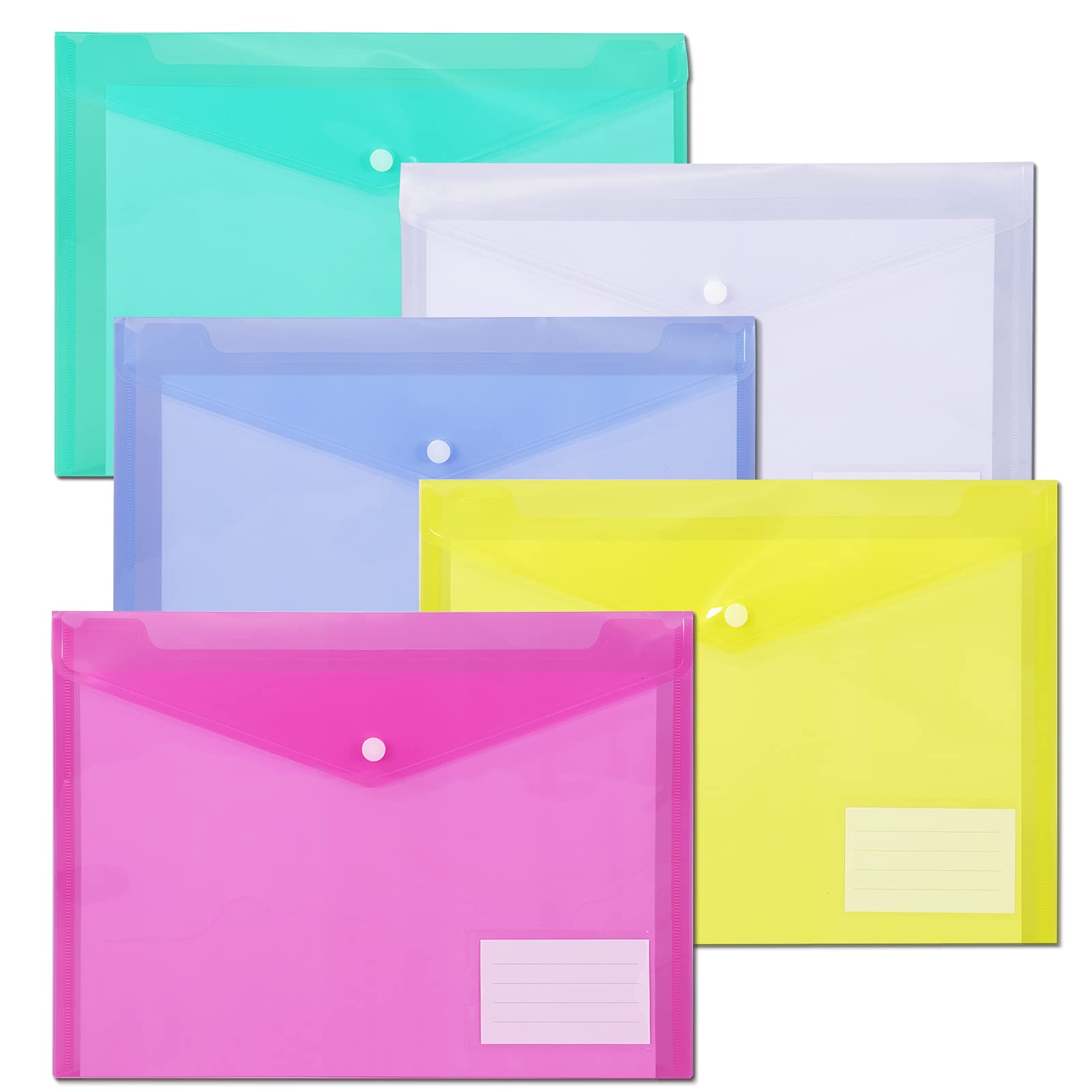 plastic pocket folders