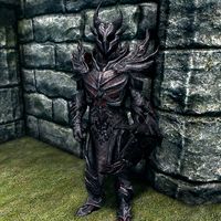 daedric armour skyrim