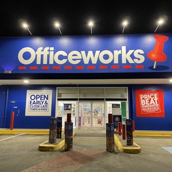 what time does officeworks close